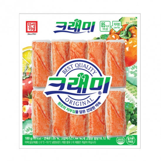 냉장고에 쟁여두는 국민 반찬 크래미 180g