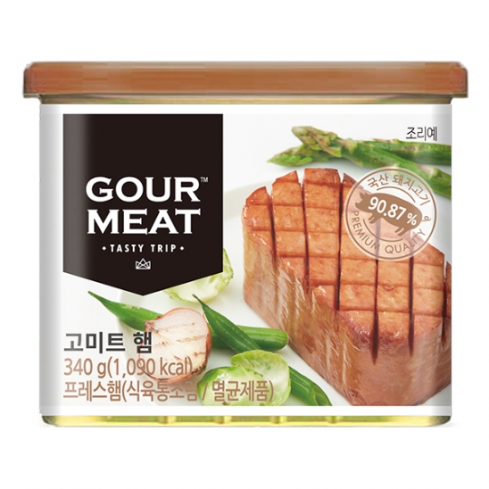 두툼하게 구워 먹는 고미트 햄 340g